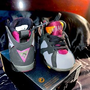 Toddler Jordan 7 Retro BT 💜💛💚